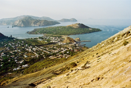 Vulkano, Liparische Insel im Tyrrhenischen Meer, Italien